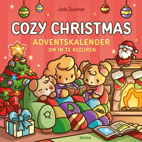 Cozy Christmas Adventskalender Om In Te Kleuren Ja