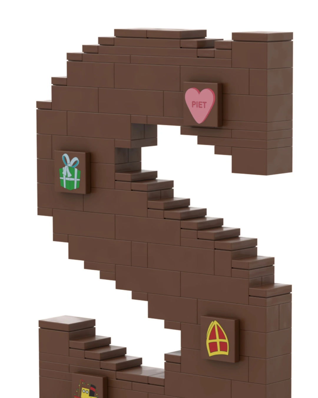 Bouw je eigen chocoladeletter