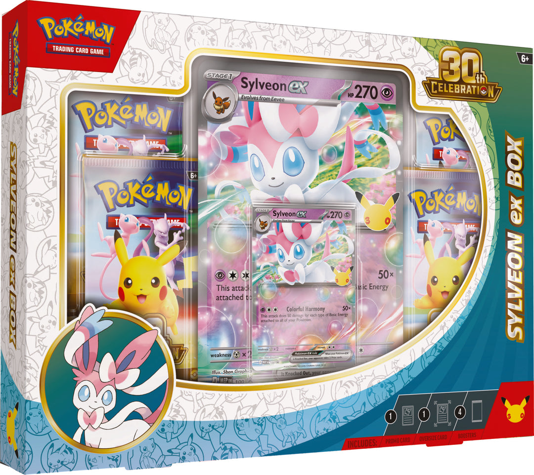 SOLD OUT! Pokémon - 30th Celebration - Sylveon-Ex Box ENG