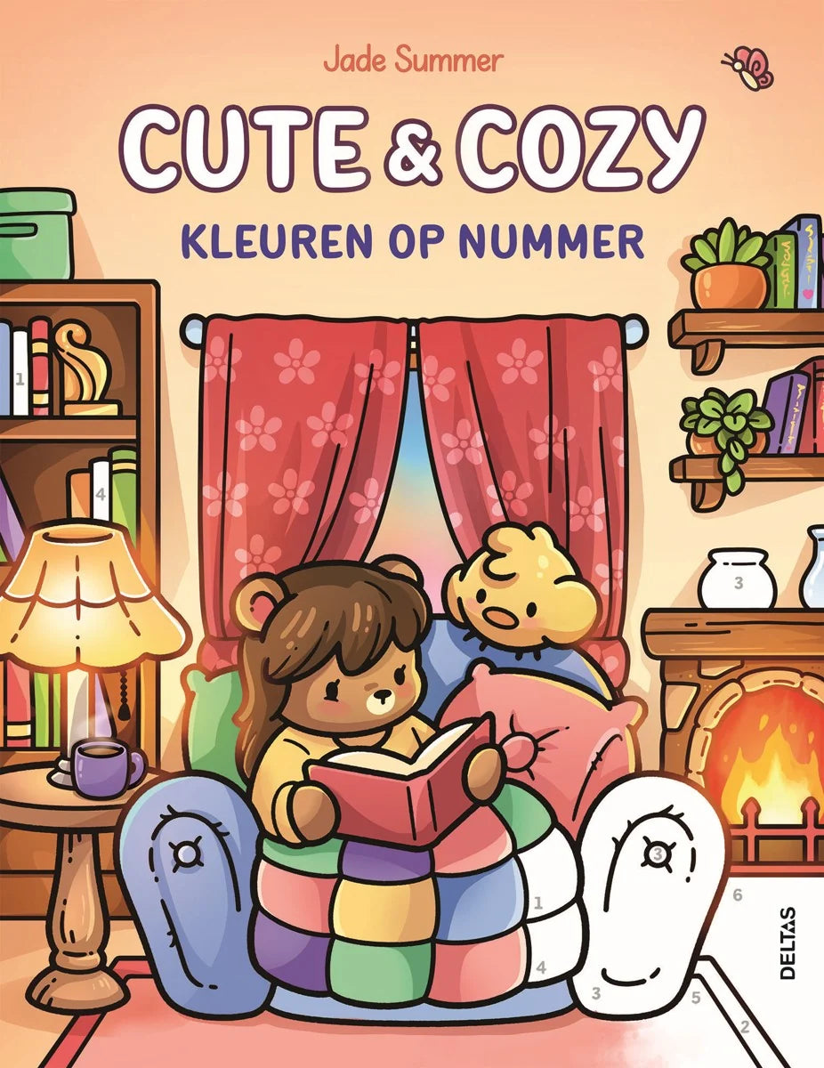 Cute &amp; Cozy - Kleuren op nummer - Jade Summer
